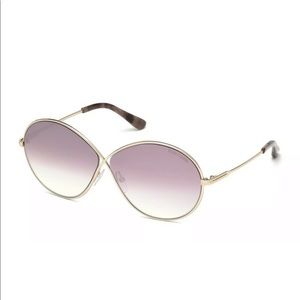 TOM FORD GOLD “RANIA” SUNGLASSES BNWT